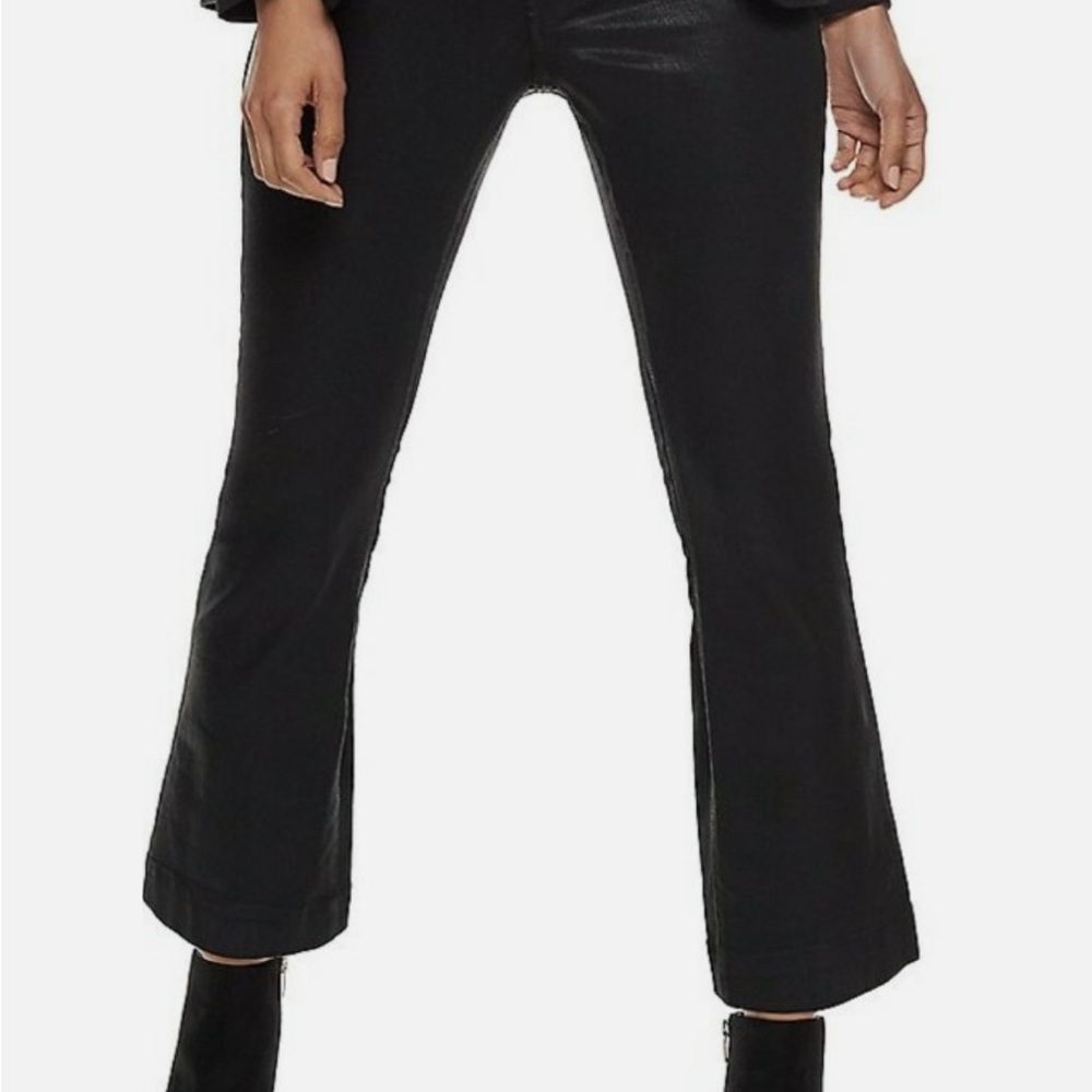 Nine West High Rise Kick Flare Pants